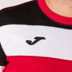 Joma 82P4R4158 أحمر أسود أبيض طاقم قميص من النوع الثقيل الرابع رجال - Image 5
