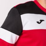 Joma 82P4R4158 أحمر أسود أبيض طاقم قميص من النوع الثقيل الرابع رجال - Image 6