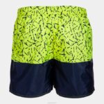 Joma 82P4R4163 أصفر أزرق كحلي مكاييل جذوع السباحة رجال - Image 2