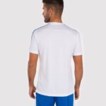 Joma 82P4R4195 أبيض أزرق ملكي أكاديمية قميص بأكمام قصيرة iii رجال - Image 3