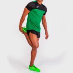 Joma 82P4R4209 أخضر أسود الفائز قميص قصير الأكمام رجال - Image 3
