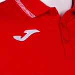Joma 82P4R4214 أحمر قميص بولو بأكمام قصيرة الحرم الجامعي iii رجال - Image 3