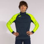 Joma 82P4R4223 الأزرق الداكن أصفر فلوري قميص من النوع الثقيل النخبة التاسع رجال - Image 2