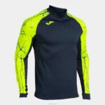 Joma 82P4R4223 الأزرق الداكن أصفر فلوري قميص من النوع الثقيل النخبة التاسع رجال
