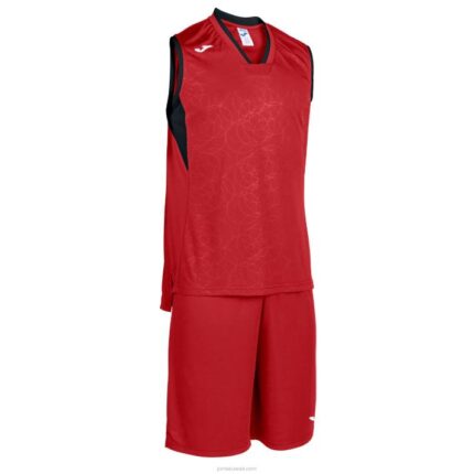Joma 82P4R4242 أحمر أسود وضع الحرم الجامعي رجال