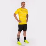 Joma 82P4R4255 أصفر قميص قصير الأكمام grafity الثاني رجال - Image 4