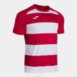 Joma 82P4R4257 احمر ابيض قميص قصير الأكمام prorugby الثاني رجال - Image 3