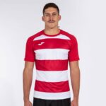 Joma 82P4R4257 احمر ابيض قميص قصير الأكمام prorugby الثاني رجال - Image 5