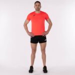 Joma 82P4R4259 نيون المرجان قميص قصير الأكمام سجل الثاني رجال - Image 4