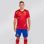 Joma 82P4R4293 أحمر قميص قصير الأكمام 1st اختيار موحدة الإسبانية كرة الصالات - Image 2