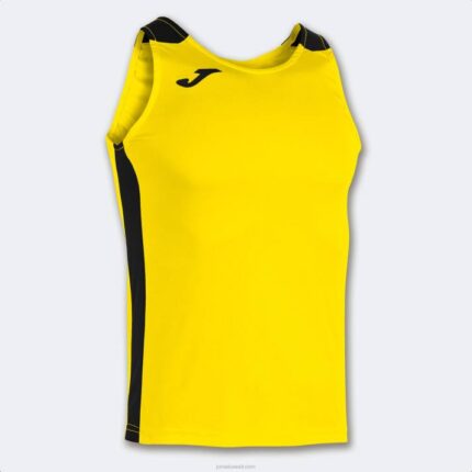 Joma 82P4R4307 أصفر أسود أعلى سجل للدبابات الثاني رجال