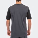 Joma 82P4R4316 أسود رمادي غامق الفائز قميص قصير الأكمام رجال - Image 3