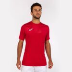 Joma 82P4R4326 أحمر قميص قصير الأكمام مونتريال رجال - Image 2