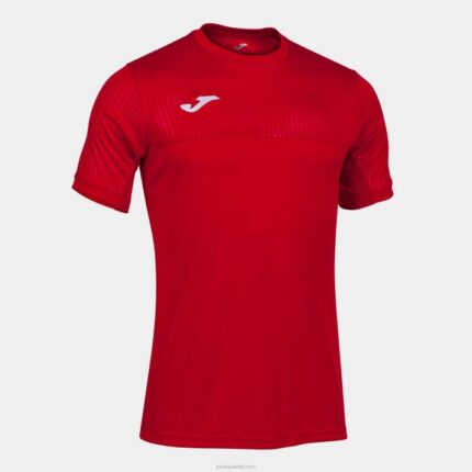 Joma 82P4R4326 أحمر قميص قصير الأكمام مونتريال رجال