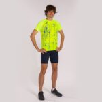 Joma 82P4R4328 الفلورسنت الأصفر قميص قصير الأكمام النخبة التاسع رجال - Image 4