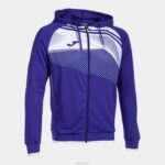 Joma 82P4R4359 أبيض أرجواني سوبر نوفا II سترة مقنعين رجال