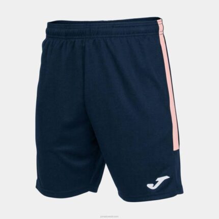 Joma 82P4R4375 الأزرق الداكن الوردي بطولة برمودا السراويل البيئية رجال