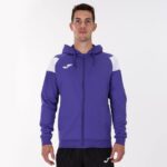 Joma 82P4R4386 أبيض أرجواني طاقم سترة مقنعين ثالثا رجال - Image 2