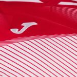 Joma 82P4R4404 أبيض أحمر قميص بأكمام قصيرة سوبر نوفا الثاني رجال - Image 3