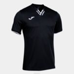 Joma 82P4R4414 أسود أبيض قميص قصير الأكمام toletum الرابع رجال