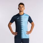 Joma 82P4R4466 الأزرق الداكن السماء الزرقاء قميص بأكمام قصيرة سيتي الثاني رجال - Image 5