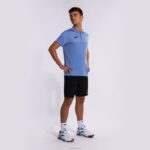 Joma 82P4R4469 أزرق قميص بولو قصير الاكمام مونتريال رجال - Image 8
