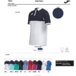 Joma 82P4R4469 أزرق قميص بولو قصير الاكمام مونتريال رجال - Image 9