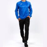 Joma 82P4R4489 الأزرق الملكي جاذبية قميص من النوع الثقيل رجال - Image 3