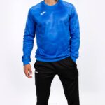 Joma 82P4R4489 الأزرق الملكي جاذبية قميص من النوع الثقيل رجال - Image 4