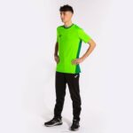 Joma 82P4R4499 نيون الخضراء قميص قصير الأكمام الفائز الثاني رجال - Image 4