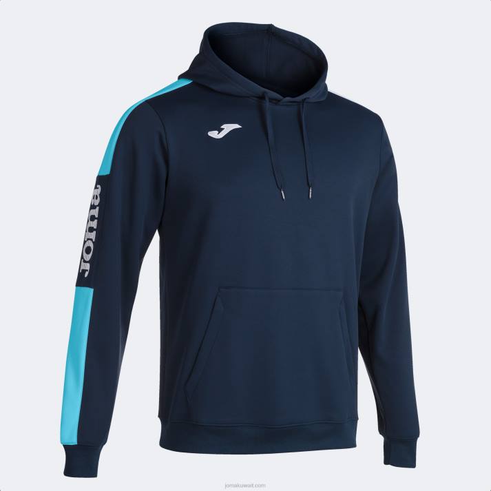 joma_82p4r4507_d8a7d984d8a3d8b2d8b1d982_d8a7d984d8afd8a7d983d986_d8a7d984d981d98ad8b1d988d8b2_d8a7d984d981d984d988d8b1d98ad8b3.jpg Joma 82P4R4507 الأزرق الداكن الفيروز الفلوريسنت بطولة سترة مقنعين الرابع رجال - Image 1