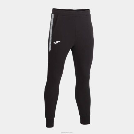 Joma 82P4R4514 مزيج أسود رمادي سروال طويل مريح الثاني رجال