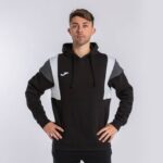 Joma 82P4R4527 أسود سترة مقنعين مريحة III رجال - Image 2