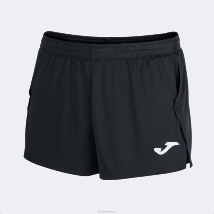 Joma 82P4R4544 أسود شورت سجل الثاني رجال