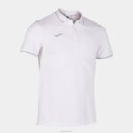 Joma 82P4R4549 أبيض قميص بولو بأكمام قصيرة مريحة II رجال