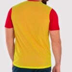 Joma 82P4R4580 احمر اصفر قميص قصير الأكمام كومبي رجال - Image 3