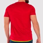 Joma 82P4R4580 احمر اصفر قميص قصير الأكمام كومبي رجال - Image 5