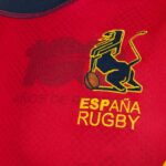 Joma 82P4R4585 أحمر قميص قصير الاكمام 1st موحدة الاتحاد الاسباني للرجبي - Image 4