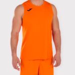 Joma 82P4R4588 البرتقالي بلا أكمام سلة كومبي تي شيرت رجال - Image 2