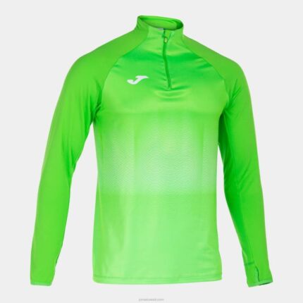 Joma 82P4R4589 الفلورسنت الأخضر الأبيض قميص من النوع الثقيل النخبة السابع رجال