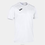 Joma 82P4R4590 أبيض قميص قصير الأكمام قوي رجال