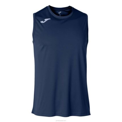 Joma 82P4R4601 الأزرق الداكن بلا أكمام سلة كومبي تي شيرت رجال