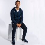 Joma 82P4R4612 الأزرق الداكن سترة خفيفة بيرنا رجال - Image 7