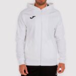 Joma 82P4R4615 أبيض سترة مقنعين menfis رجال - Image 6