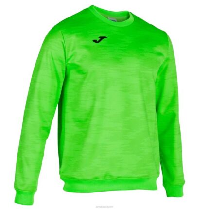 Joma 82P4R4621 نيون الخضراء جاذبية قميص من النوع الثقيل رجال