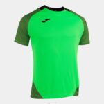 Joma 82P4R4628 نيون أخضر أسود قميص قصير الأكمام أساسي الثاني رجال