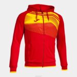 Joma 82P4R4633 احمر اصفر سوبر نوفا II سترة مقنعين رجال