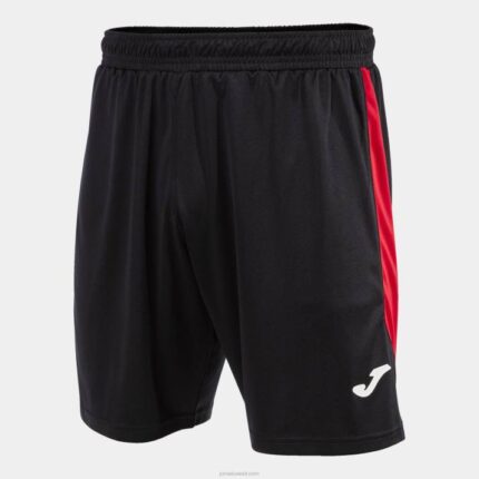 Joma 82P4R4641 أسود أحمر السراويل غلاسكو رجال