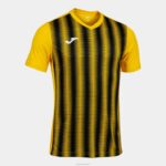 Joma 82P4R4648 أصفر أسود قميص قصير الأكمام inter ii رجال