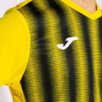 Joma 82P4R4648 أصفر أسود قميص قصير الأكمام inter ii رجال - Image 6
